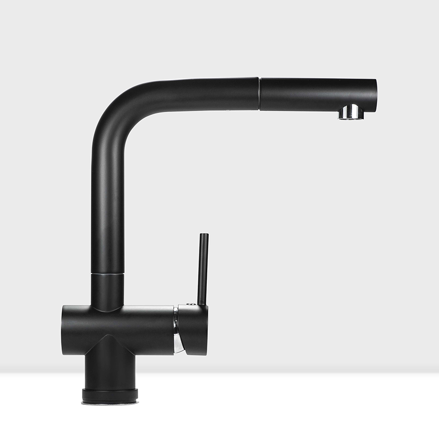 Vòi rửa bát dây rút Munchen Nickel MBF81821N - Image 3