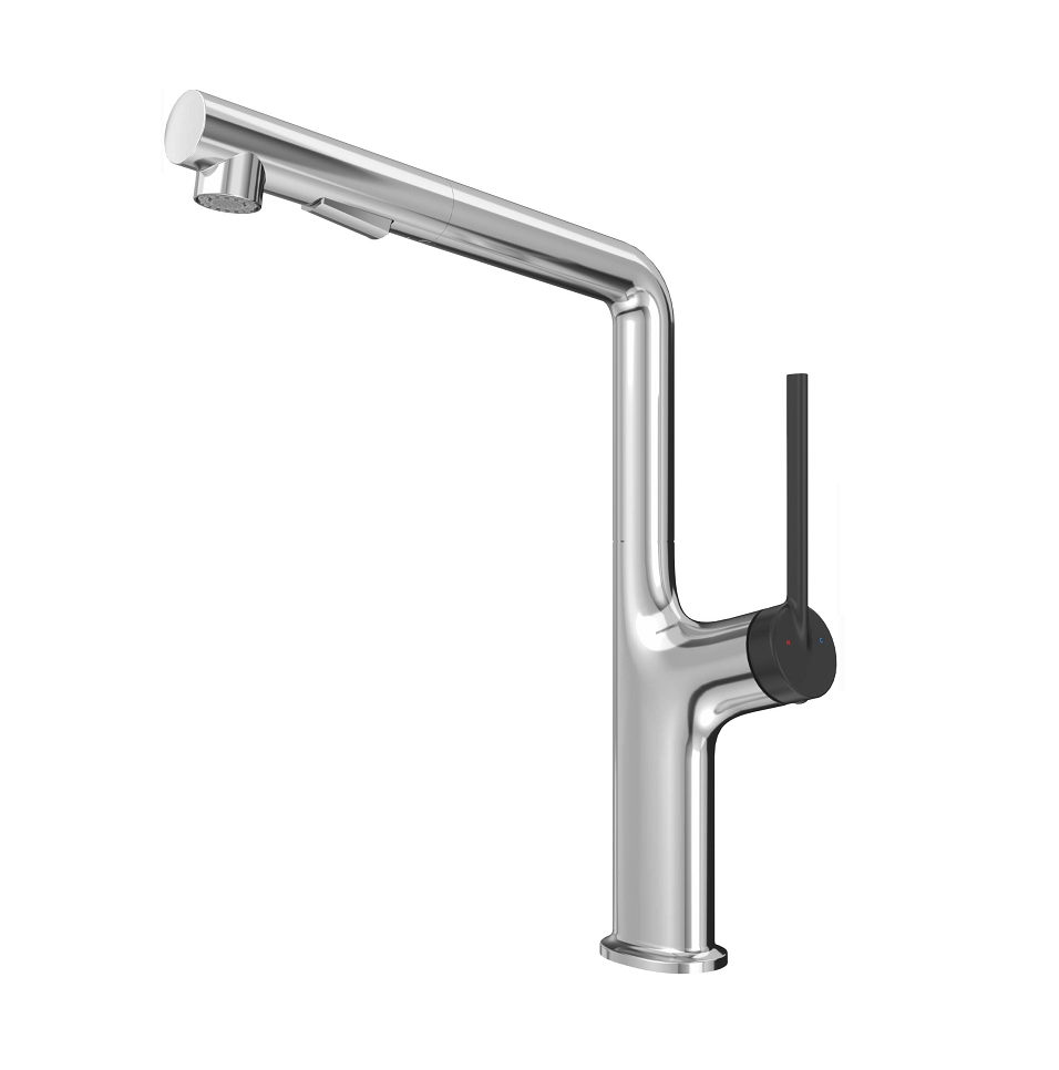 Vòi rửa bát dây rút nóng lạnh LUNAR KLUGER KLF0006C - Image 3