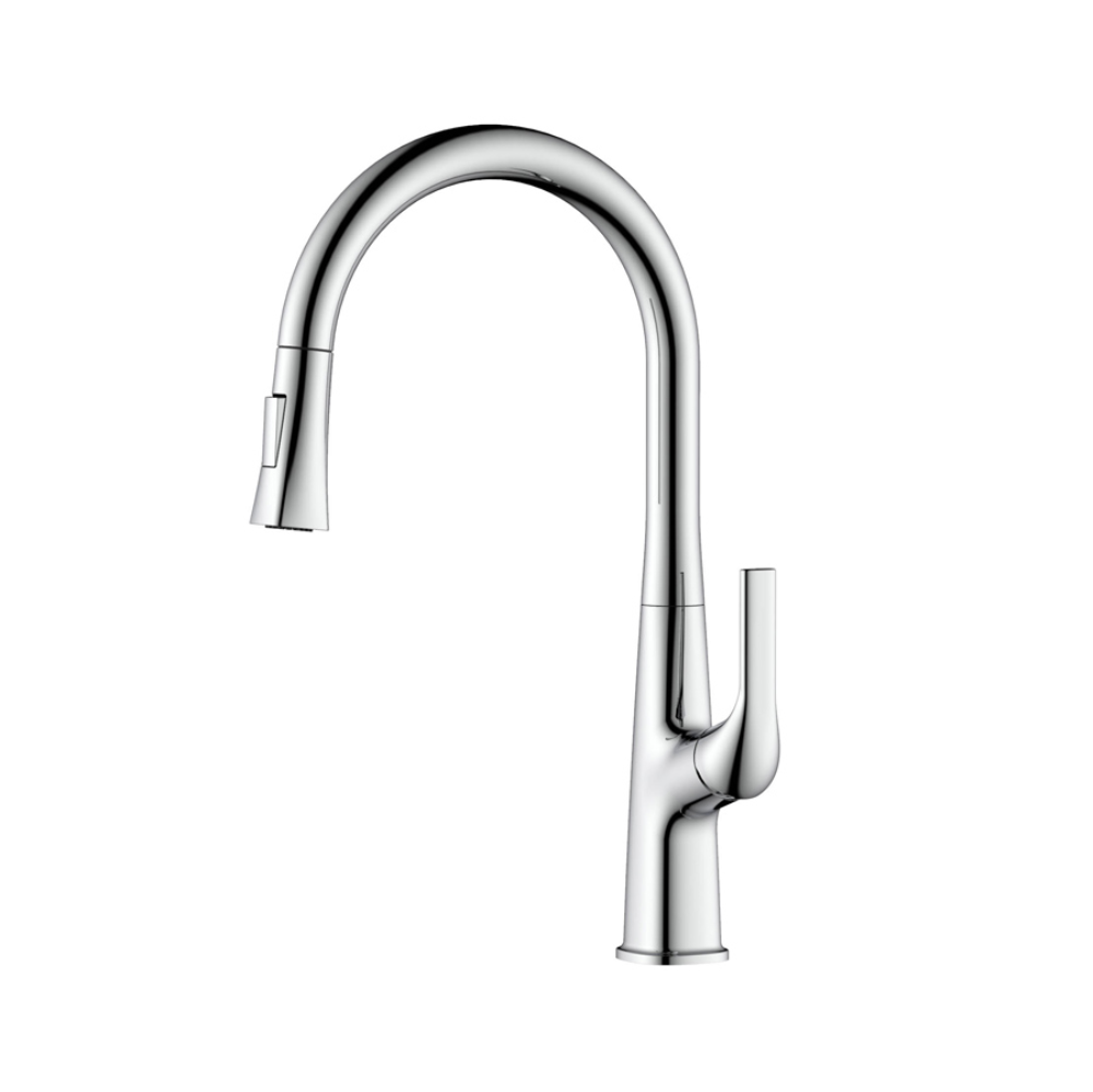 Vòi rửa bát dây rút nóng lạnh LUNAR KLUGER KLF0006C - Image 5