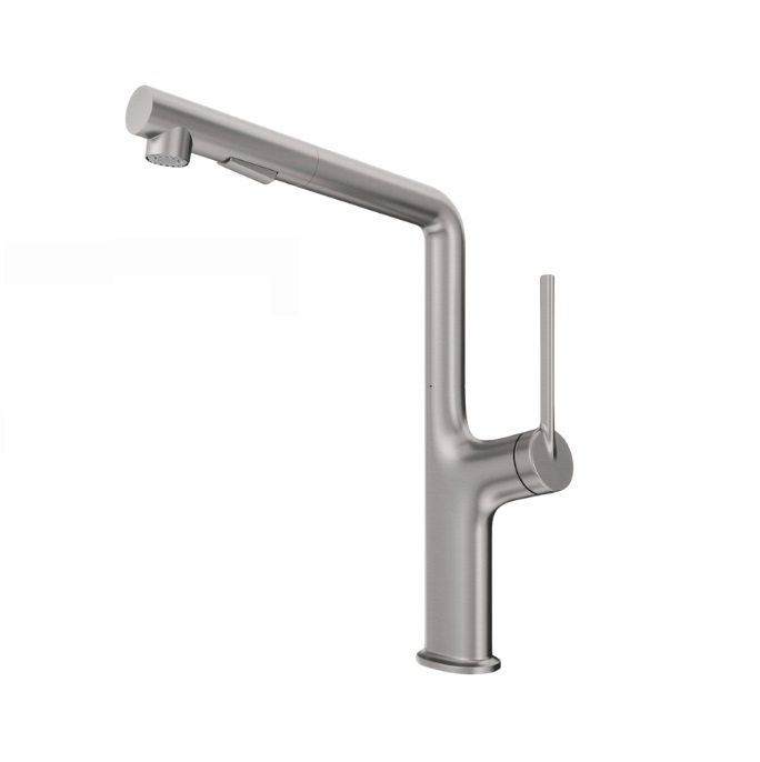 Vòi rửa bát dây rút nóng lạnh màu đen PLUTO KLUGER KLF0005B - Image 4