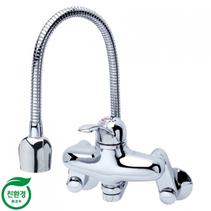 Vòi rửa bát Hàn Quốc vuông nóng lạnh Samwon HFS-268 - Image 5