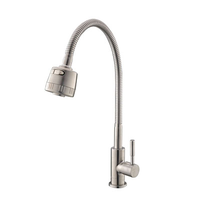 Vòi rửa bát inox SUS 304 Moonoah MN-4807 (nước lạnh)