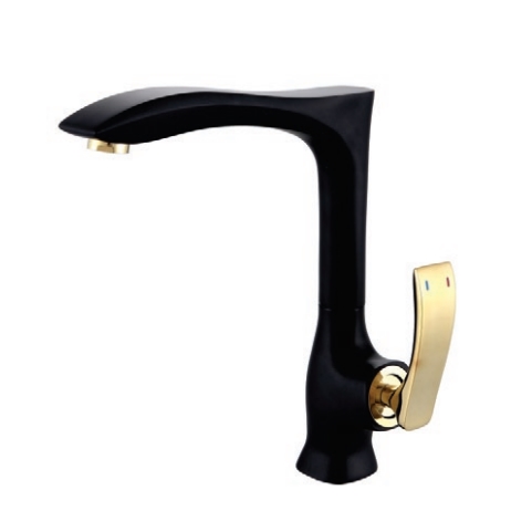 Vòi rửa bát màu đen Canzy CZ-808D - Image 3