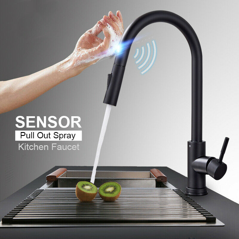 Vòi rửa bát màu xám ghi nóng lạnh rút dây Miken MK-0578GR - Image 4