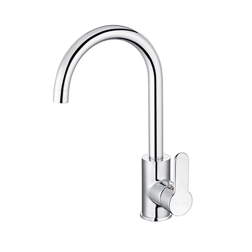 Vòi rửa bát nóng lạnh Caesar K905C (dây rút) - Image 3
