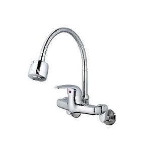 Vòi rửa bát nóng lạnh Caesar K915C (dây rút) - Image 4