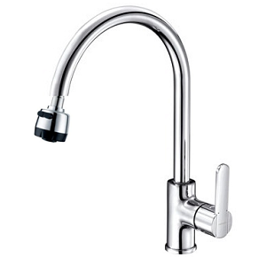 Vòi rửa bát nóng lạnh cần mềm KCG-103 (Tay dẹt) - Image 3