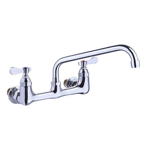 Vòi rửa bát nóng lạnh công nghiệp cắm tường MN 012-12 (Đặt hàng 10 ngày)