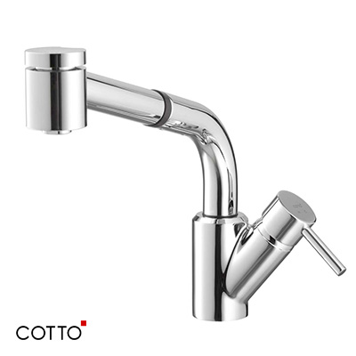 Vòi rửa bát nóng lạnh Cotto CT2078A (dây rút)