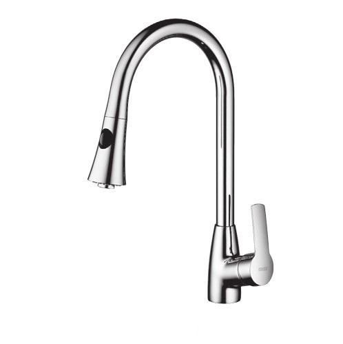 Vòi rửa bát nóng lạnh dây rút Classic KPN8320 - Image 4