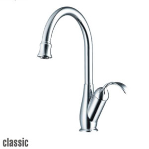 Vòi rửa bát nóng lạnh dây rút Classic KPU1419N - Image 4