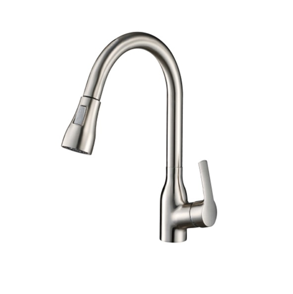 Vòi rửa bát nóng lạnh dây rút Classic KPU1919
