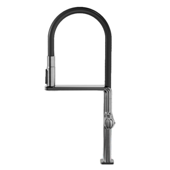 Vòi rửa bát nóng lạnh dây rút Grunder GR-606B - Image 5