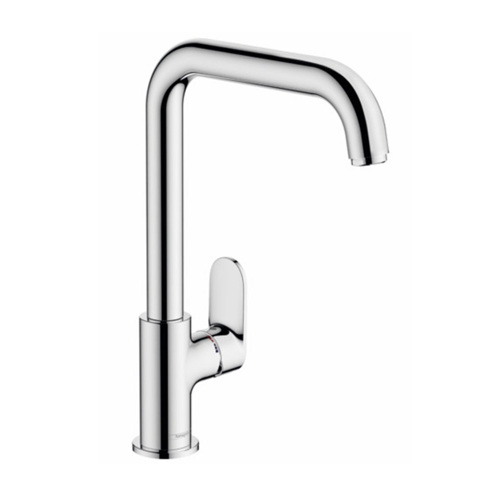 Vòi rửa bát nóng lạnh dây rút HG Focus M41 240 Hansgrohe 73880000 - Image 5