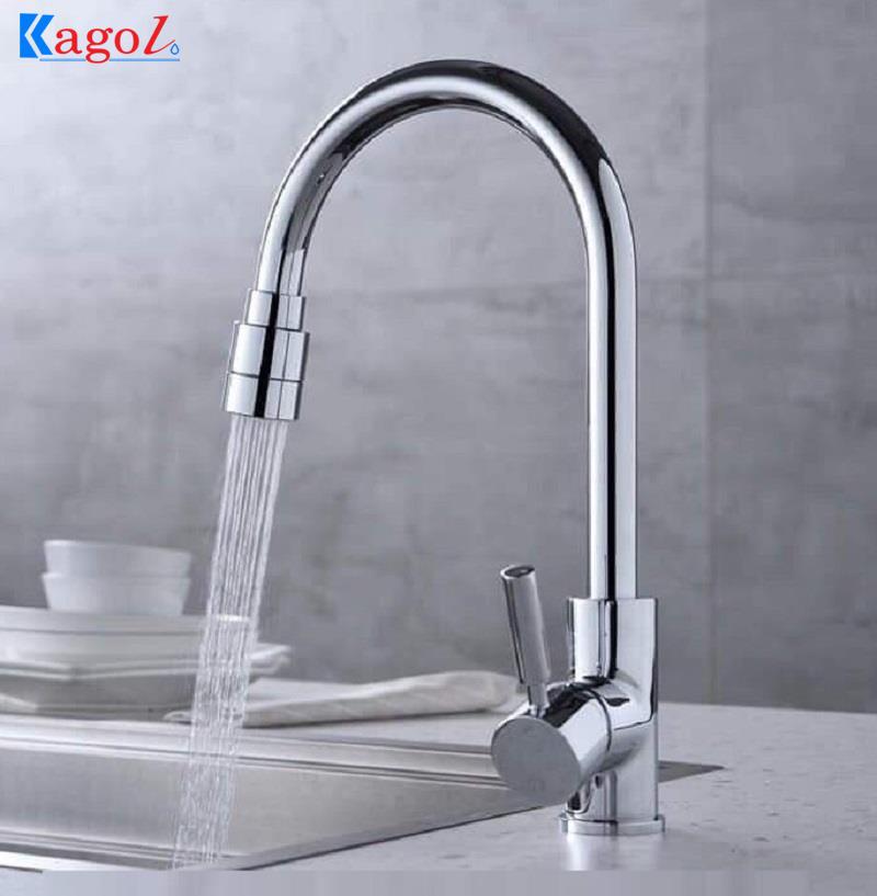 Vòi rửa bát nóng lạnh dây rút Kagol K36 - Image 3