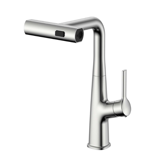 Vòi rửa bát nóng lạnh dây rút KLUGER KLF0018S