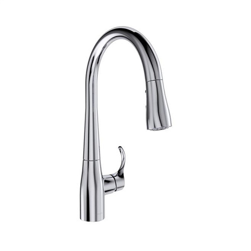 Vòi rửa bát nóng lạnh dây rút Kohler ALEO K-99175T-4-CP - Image 3