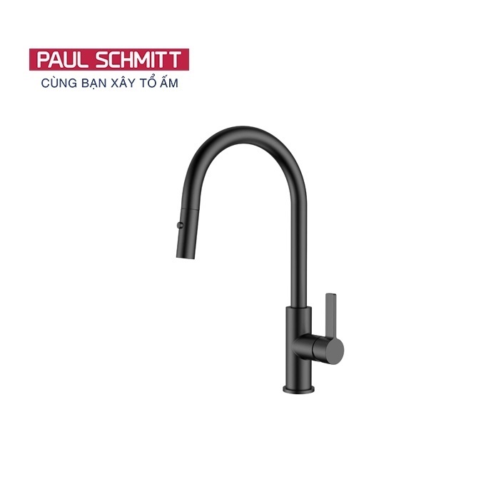 Vòi rửa bát nóng lạnh dây rút Paul Schmitt PA312K - Image 3