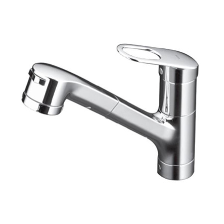 Vòi rửa bát nóng lạnh dây rút Toto TKS05305JA - Image 3