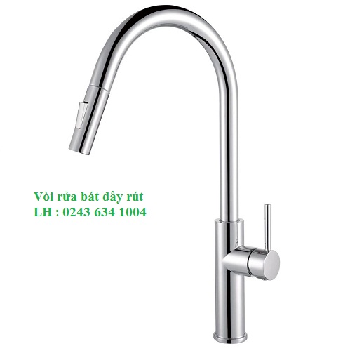 Vòi rửa bát nóng lạnh gắn tường Bancoot BCV 5002 - Image 3