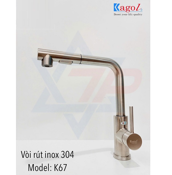 Vòi rửa bát nóng lạnh Kagol K26 - Image 3