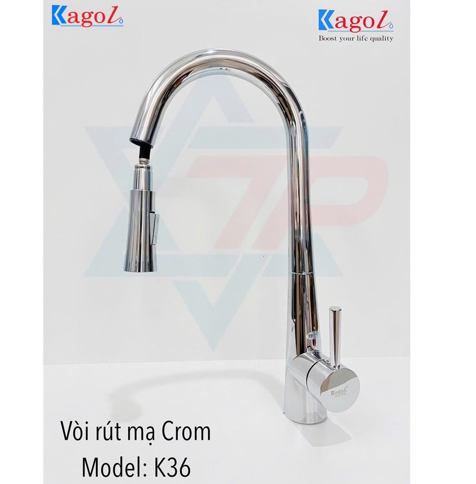 Vòi rửa bát nóng lạnh Kagol K27 - Image 3
