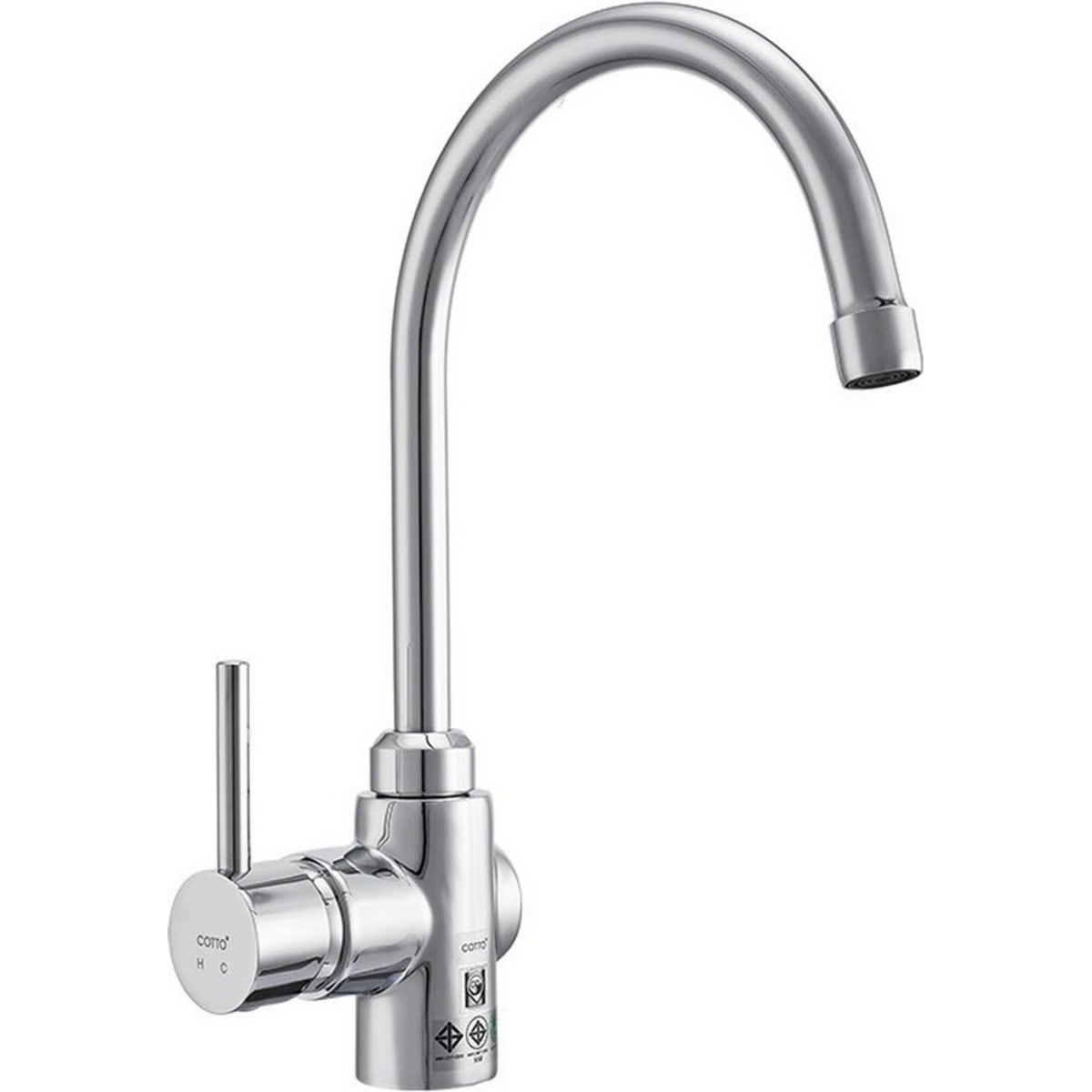 Vòi rửa bát nóng lạnh kết hợp bộ lọc nước COTTO CT2126A - Image 4