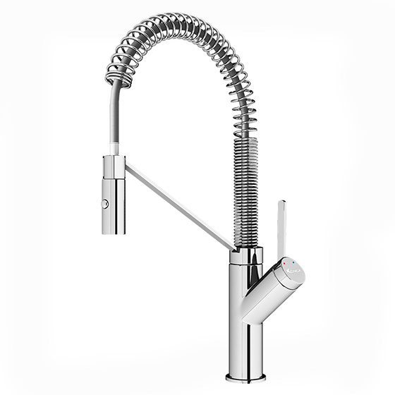 Vòi rửa bát nóng lạnh Konox Modo Grey - Image 3