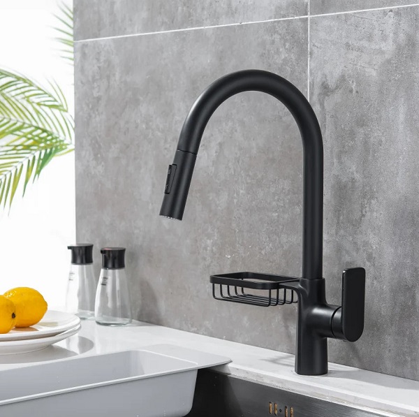 Vòi rửa bát nóng lạnh mạ màu vàng kết hợp vòi RO Miken PF7104-G (Bóng hoặc mờ) - Image 4