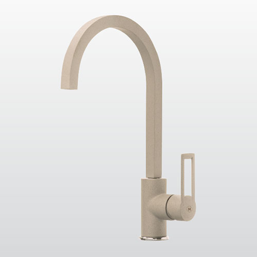 Vòi rửa bát nóng lạnh màu đen Malloca K342BM - Image 3