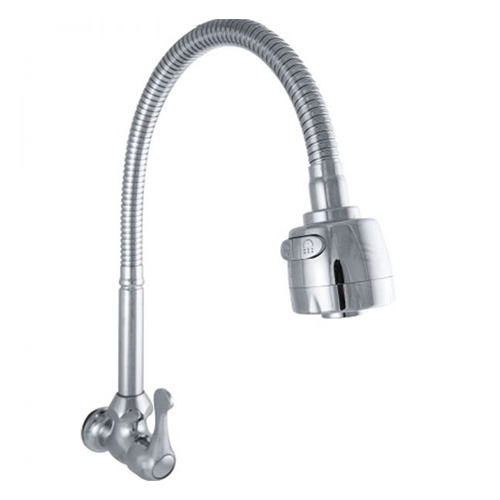 Vòi rửa bát nóng lạnh màu ghi Royal Join RA-9333 (Dậy rút) - Image 4
