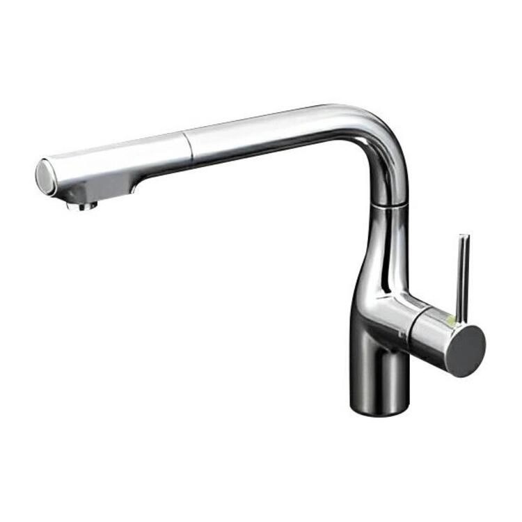 Vòi rửa bát nóng lạnh nội địa Nhật Bản KVK KM5021T (Dây rút) - Image 4