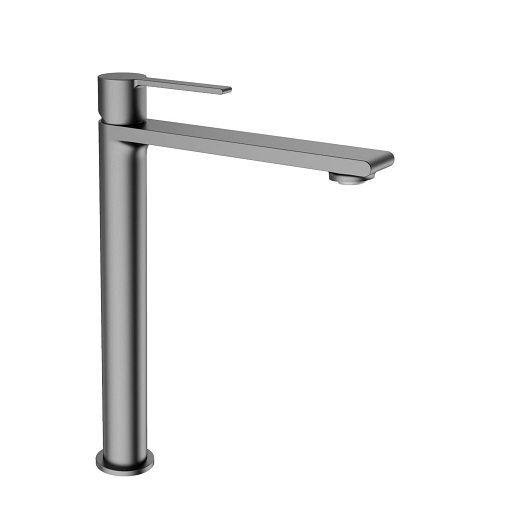 Vòi rửa mặt lavabo nóng lạnh gắn tường màu đen Huge H-VT200B - Image 3