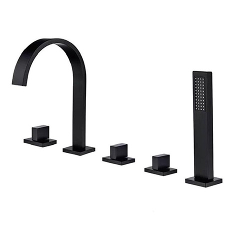Vòi sen bồn tắm âm tường nóng lạnh mạ crom Miken MKS-17016W - Image 3