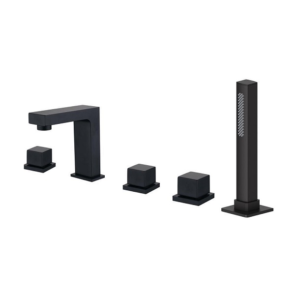 Vòi sen bồn tắm âm tường nóng lạnh mạ màu vàng Miken MKS-17018G (Lựa chọn vàng bóng hoặc mờ) - Image 5