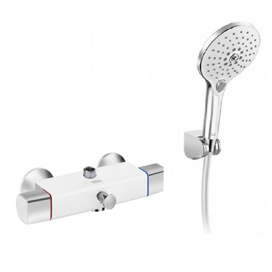 Vòi sen tắm âm tường màu vàng hồng American standard WF-1321WS - Image 4