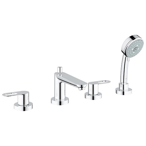 Vòi sen tắm bồn nóng lạnh màu vàng Miken MKS-3009G - Image 6