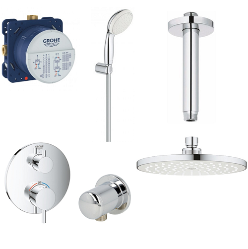 Vòi sen tắm đặt sàn Grohe 23491001 - Image 3