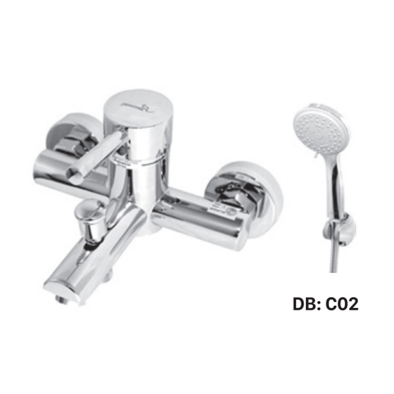 Vòi sen tắm nóng lạnh Bancoot BCS 308