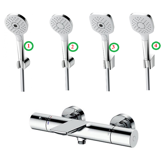 Vòi sen tắm Toto TBG01302V-TBW03002B - Image 3