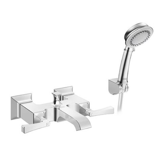 Vòi tắm sen âm tường nóng lạnh Signature màu vàng bóng American standard WF-1721CS - Image 6