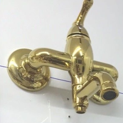 Vòi xả bồn mạ vàng HM-0205 (Đặt hàng 10-25ngày) - Image 6