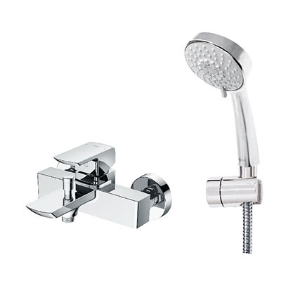 Vòi xả bồn tắm, chậu rửa mặt 3 lỗ màu đen Toto TLG11201B#MBL - Image 4