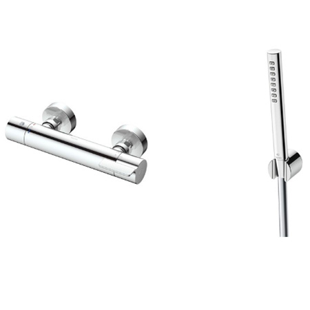 Vòi xả bồn tắm, chậu rửa mặt 3 lỗ màu đen Toto TLG11201B#MBL - Image 6