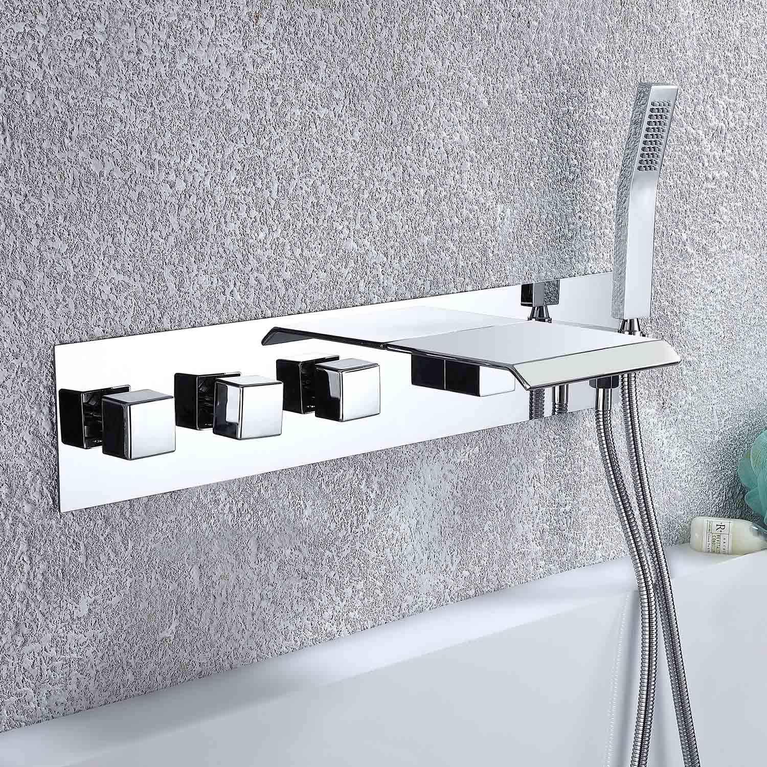 Vòi xả bồn tắm nóng lạnh có kèm sen tắm GT TOTO TBG13305A - Image 5