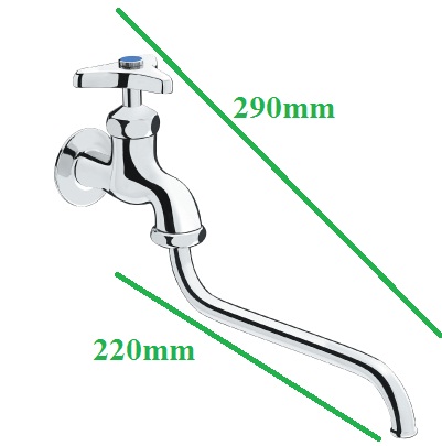 Vòi xả nước Caesar W034 - Image 3