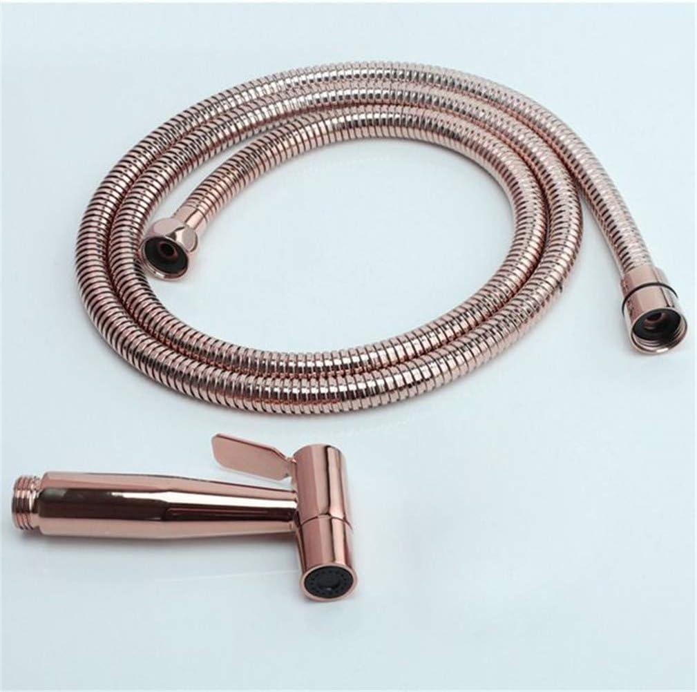 Vòi xịt vệ sinh màu vàng hồng bóng Rose Gold Miken CFV-102A-RGB
