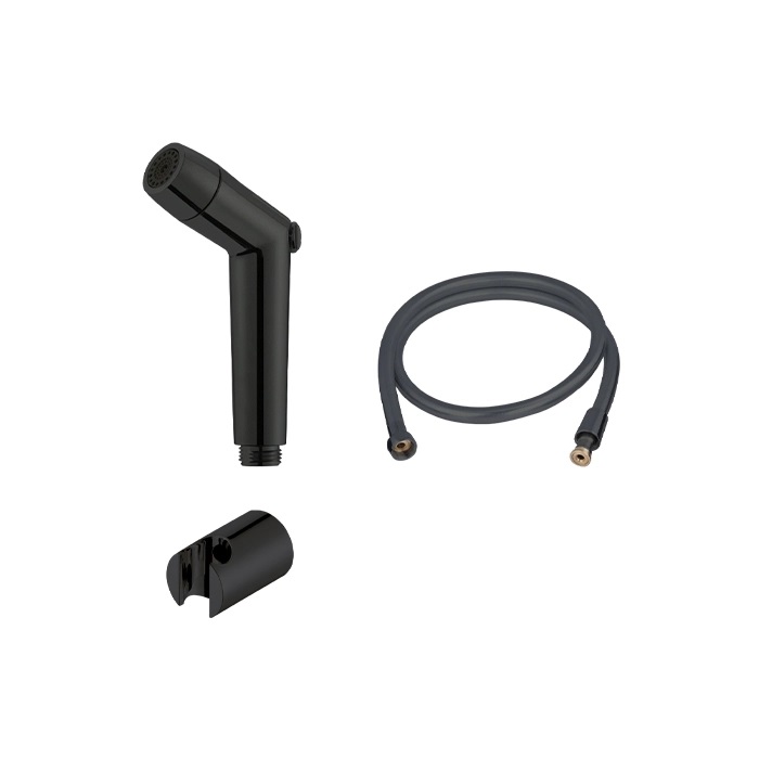 Vòi xịt vệ sinh nhựa màu đen Miken XB095BL - Image 5