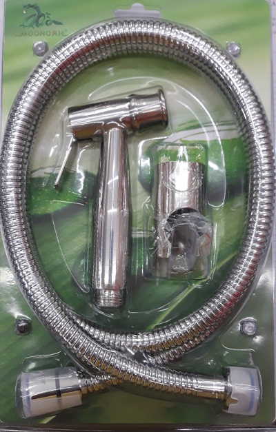 Vòi xịt vệ sinh nóng lạnh âm tường màu vàng Miken F-7503G (Vàng bóng hoặc vàng mờ) - Image 4