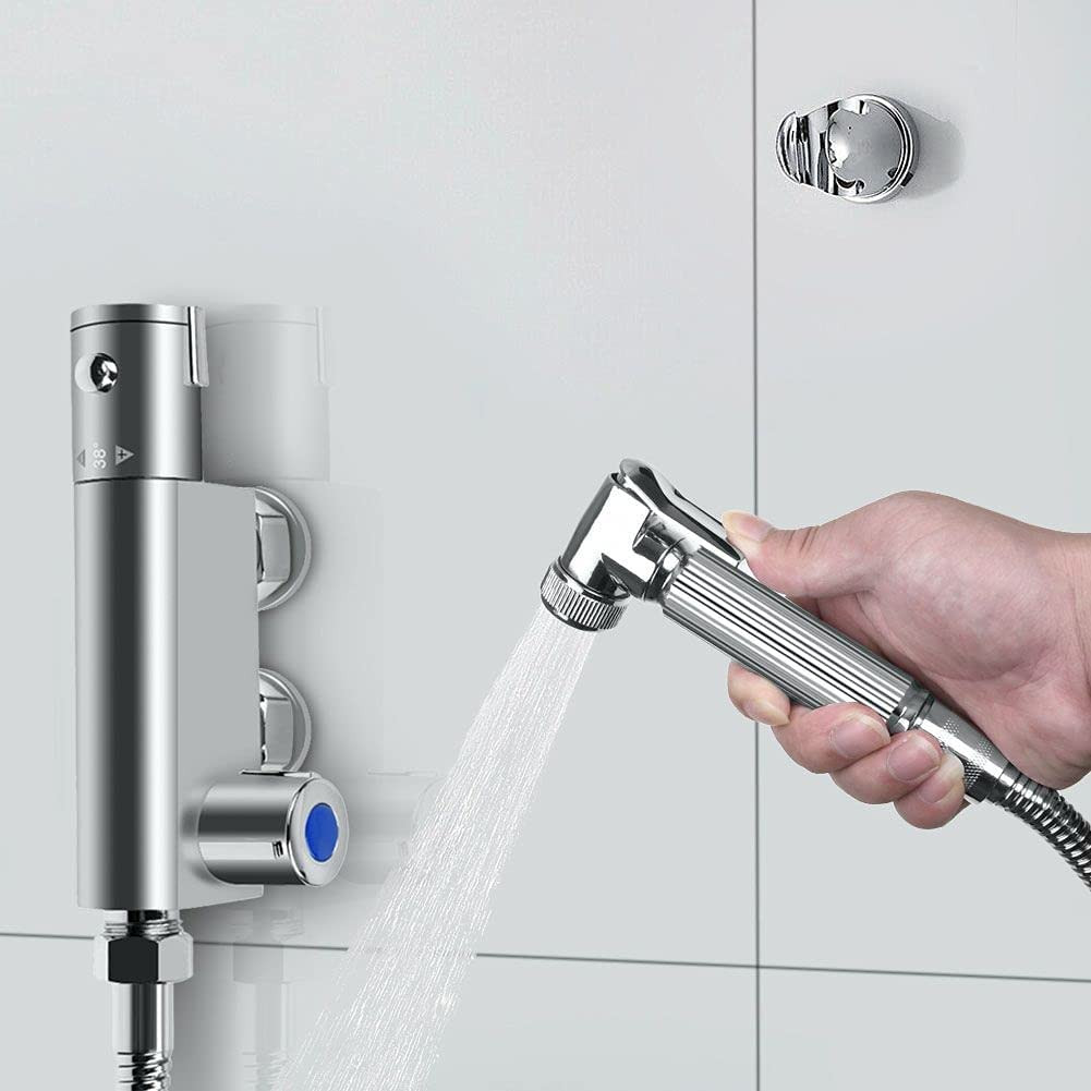 Vòi xịt vệ sinh nóng lạnh nhiệt độ Miken F-7506W